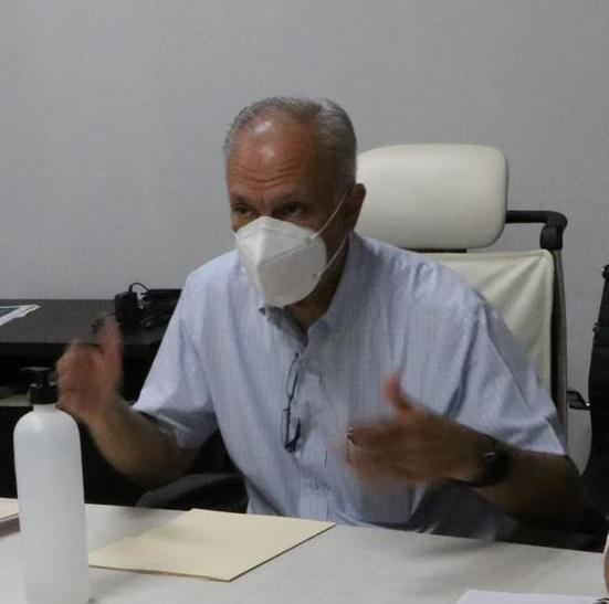 $!Óscar Garzón López director de Atención Médica de la Secretaría de Salud estatal.