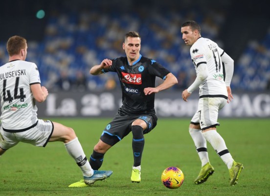 Chucky Lozano tiene pocos minutos en derrota del Napoli ante el Parma