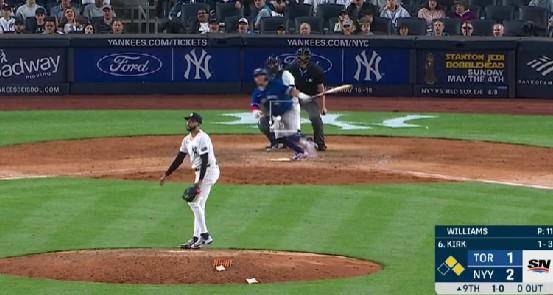 Devin Williams pierde temporalmente su rol como cerrador de Yanquis