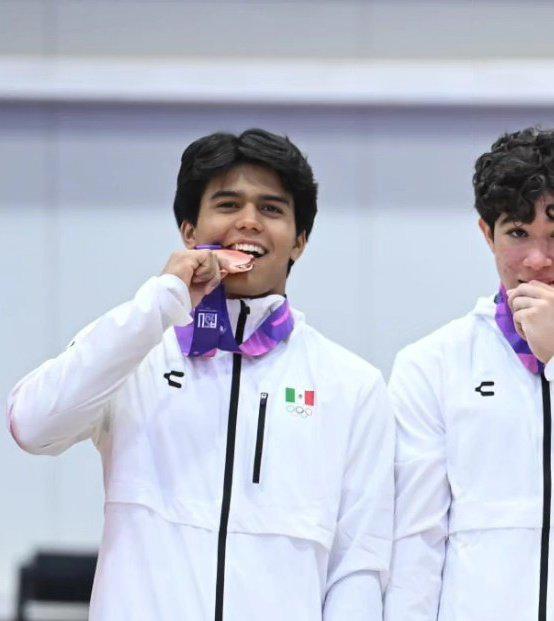 $!Sinaloense Aarón Ibarra conquista el bronce en barras paralelas en Panamericanos Junior