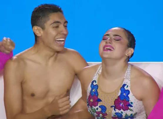 $!Diego Villalobos y Trinidad Meza se cuelgan el bronce en dueto mixto libre