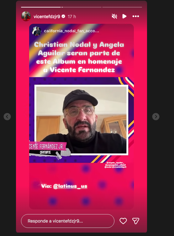 $!Preparan disco póstumo de Vicente Fernández, con El Recodo y Julio Preciado