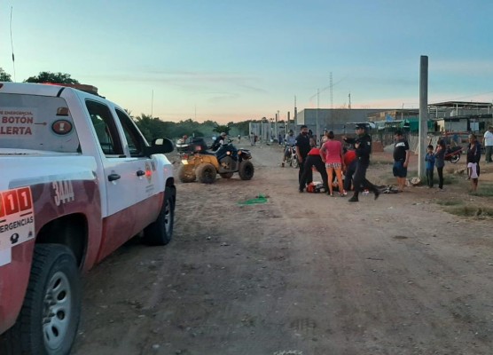 Mujer resulta herida con arma blanca en invasión al sur de Mazatlán