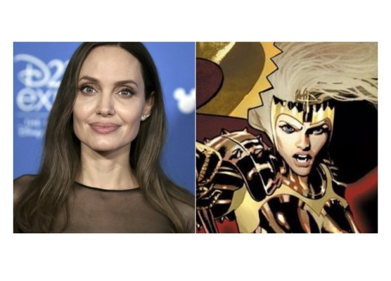 Jolie dará vida a Thena en la cinta de Chloé Zhao.