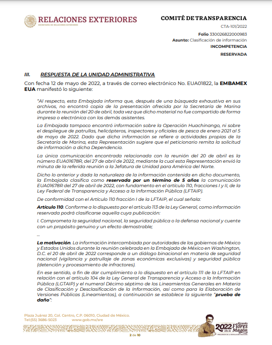 $!Dos sanciones cimbran a México, pero Conapesca brilla por su ausencia