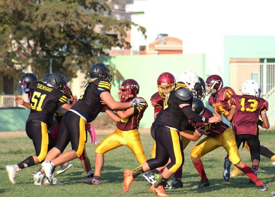 Debuta Halcones de Mazatlán con el pie derecho en la categoría Bantam de la Asociación de Futbol Americano de Sinaloa