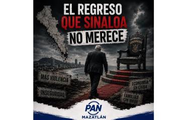 PAN Mazatlán cuestiona regreso de Rubén Rocha y exige investigaciones.