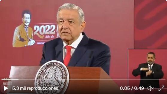 Hay aumento de contagios de Covid por Ómicron, pero no hospitalizaciones ni muertes: AMLO