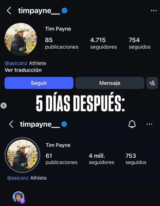 $!Tim Payne, de desconocido a fenómeno viral antes del Mundial 2026