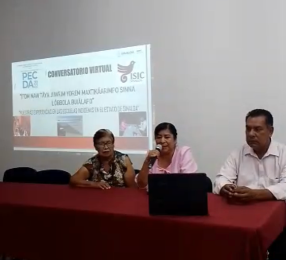 Presentan relatos de vida de maestros yoremes en la Muestra PECDAS 2022