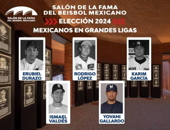 Rodrigo López y Darrell Sherman, aspirantes al Salón de la Fama del Beisbol Mexicano