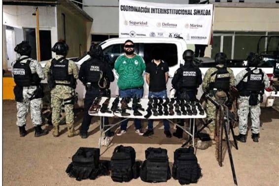 “El 20” fue detenido en Villa Unión, al sur de Mazatlán.
