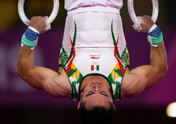 Fabián de Luna buscará tener una buena actuación en el Campeonato Panamericano de Gimnasia Artística, Rítmica y de Trampolín.