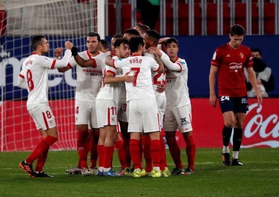 El Sevilla gana y se apunta entre los aspirantes a ganar LaLiga, en España