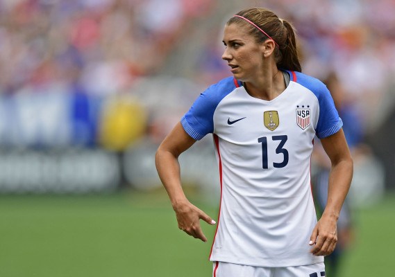 Delantera estadounidense Alex Morgan cedida al Lyon