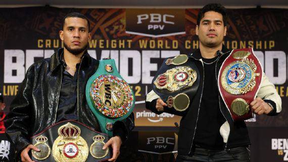 Gilberto “Zurdo” Ramírez (der.) manda una advertencia a David Benavidez.