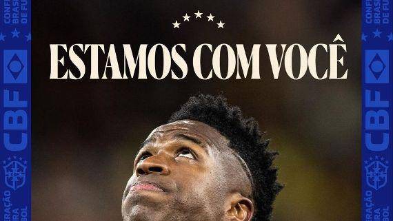 “El racismo es un delito. Es inaceptable.”, señaló la CBF.