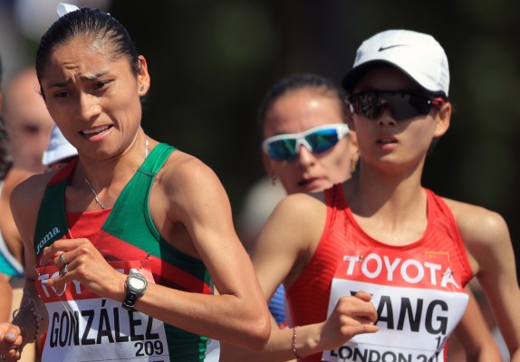 María Guadalupe González conquista la plata mundial en 20 km marcha