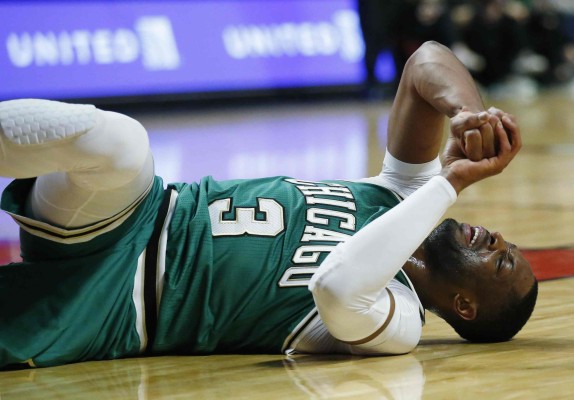 Dwyane Wade no esperaba este final de temporada.