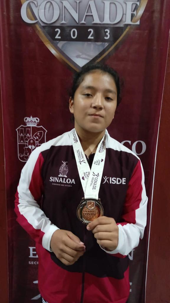 $!Sinaloense Ximena Loaiza es bicampeona en TKD
