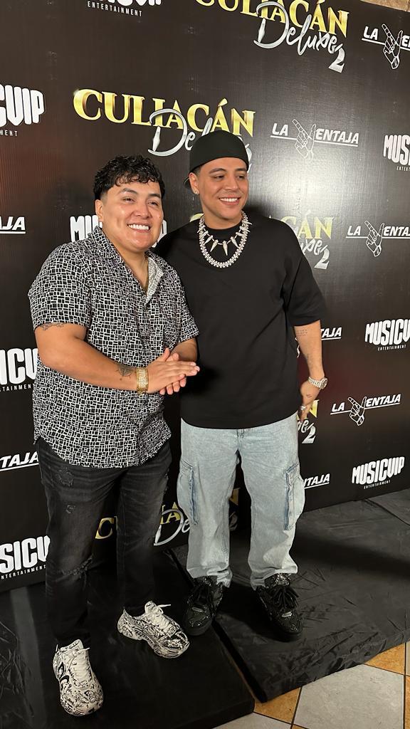 $!Abraham Luna y Eduin Caz llegan de sorpresa al evento.