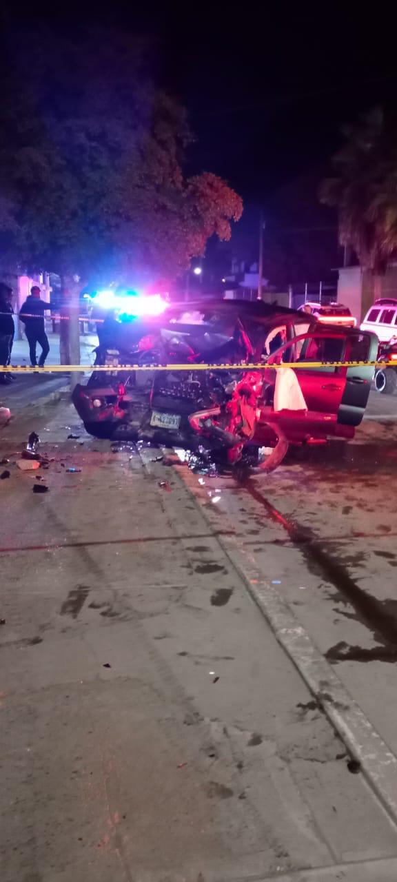 $!Choque en Aguaruto deja un muerto y un herido