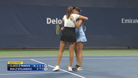 Giuliana Olmos arranca con el pie derecho su participación en el US Open 2024