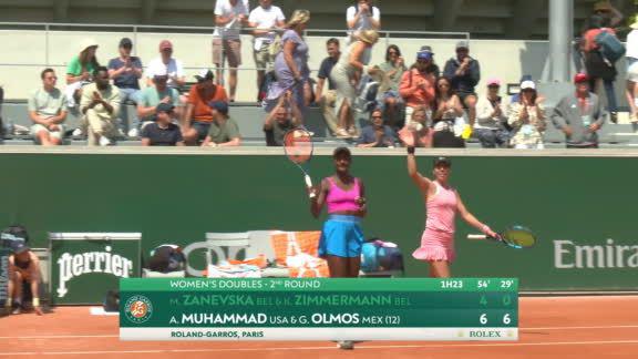 $!Giuliana Olmos avanza a la tercera ronda en Roland Garros