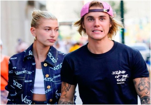 Hailey Baldwin y Justin Bieber.