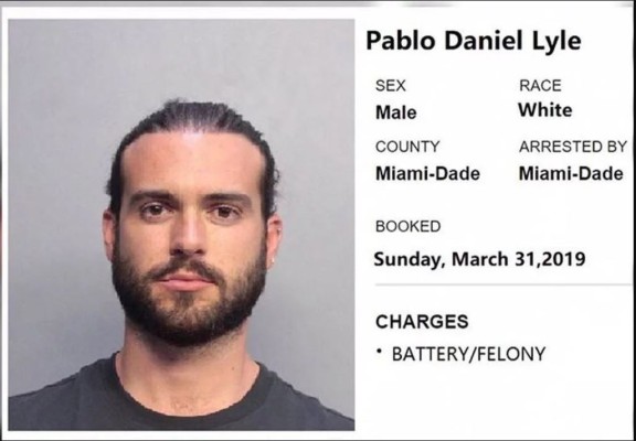 Difunden video del momento en que Pablo Lyle golpea a hombre en Miami