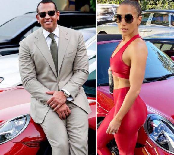 JLo regresa a Alex Rodríguez el Porche que le regaló en su cumpleños