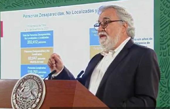 Alejandro Encinas, titular de la Subsecretaría de Derechos Humanos, Población y Migración de la Segob.