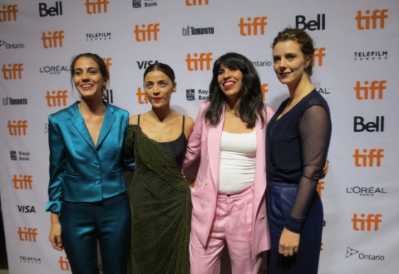 Aquì en el Festival Internacional de Cine de Toronto, que aplaudió el estreno mundial de “Las niñas bien”, de la cineasta mexicana Alejandra Márquez Abella