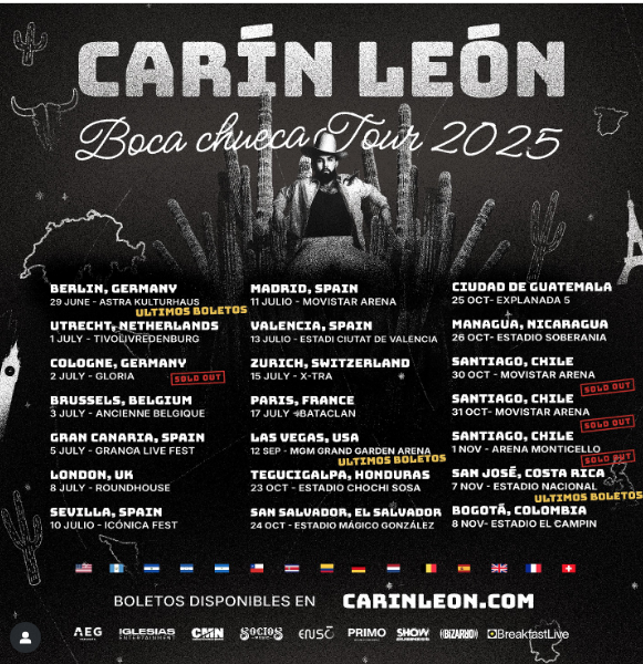 $!Advierte Carín León a sus fans, ante promoción de un concierto falso en Hermosillo
