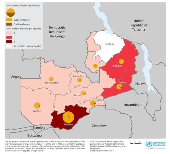 $!OMS alerta sobre un alto riesgo de expansión de brote de ántrax