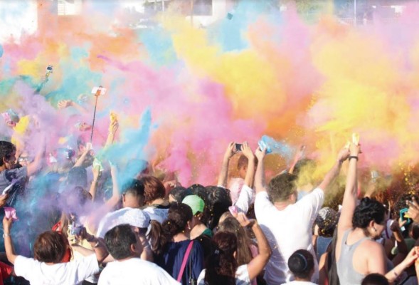 Tres días durará la quinta edición del Holi Fest Mazatlán.
