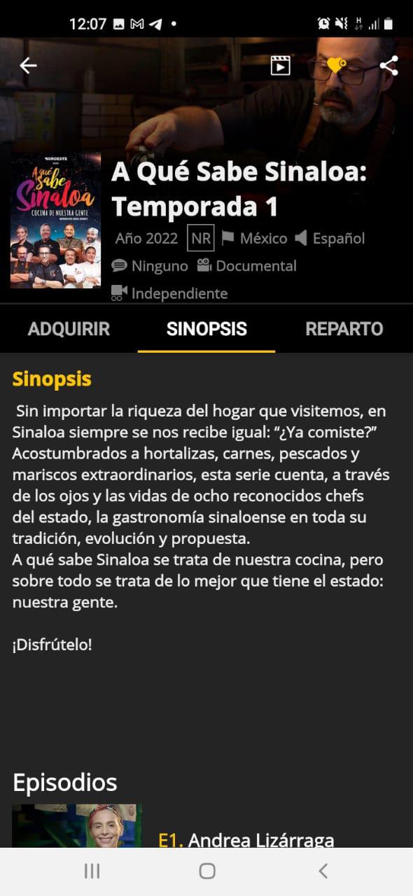 $!‘A qué sabe Sinaloa’, la serie documental sobre la gastronomía sinaloense, lista en Cinépolis Klic