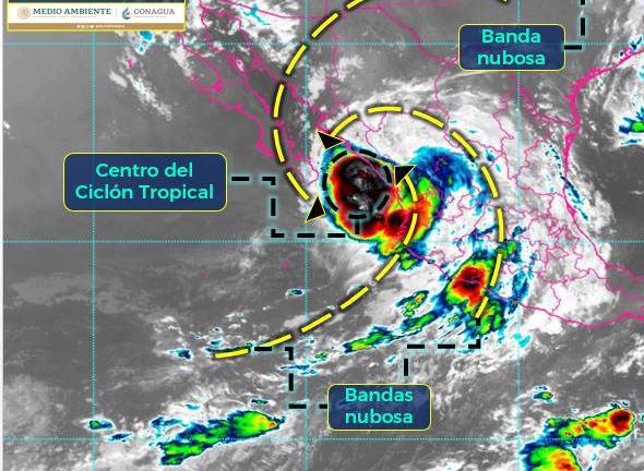 Condiciones del clima durante la mañana de este domingo.