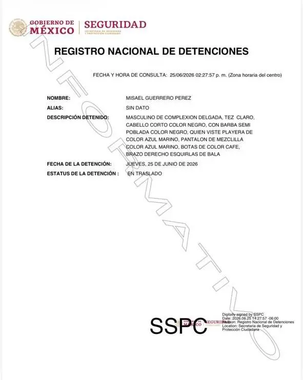 $!Detienen en Escuinapa a “El Güero Pin”, presunto jefe de plaza del Cártel de Sinaloa