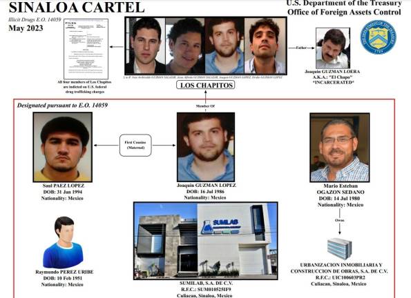 EU sanciona a ‘El Güero Moreno’, hijo de ‘El Chapo’, por traficar fentanilo
