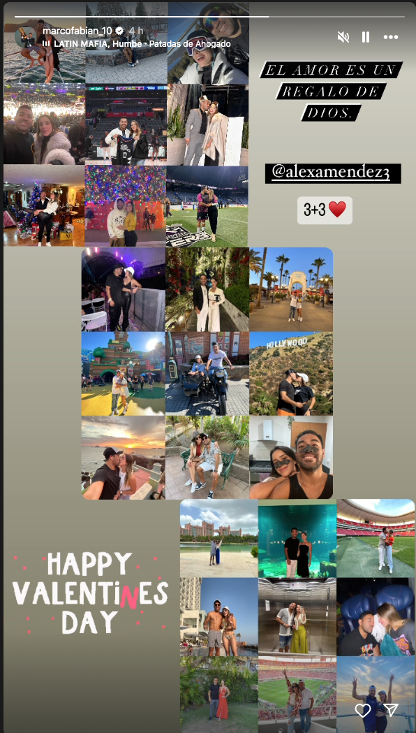 $!Disfrutan Alexa Méndez y Marco Fabián su relación amorosa