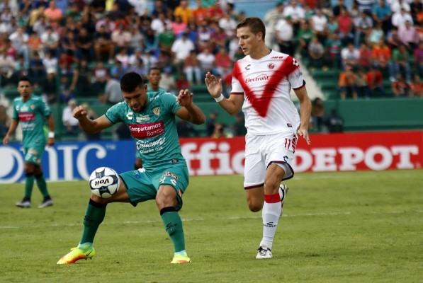 Chiapas y Veracruz terminan empatados a un gol