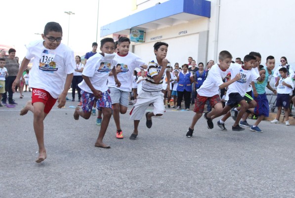 Comparten MZ y los peques el gusto por el atletismo