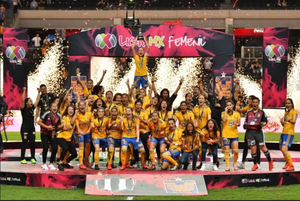 Tigres de la UANL vence a Rayadas y se corona en el Clausura 2019 de la Liga MX Femenil