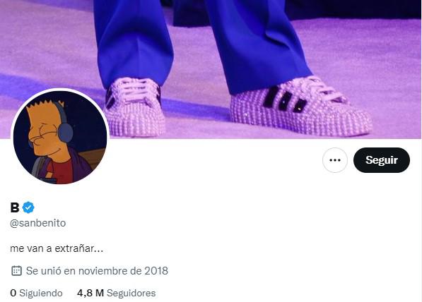 $!Publica en Twitter que lo van a extrañar.