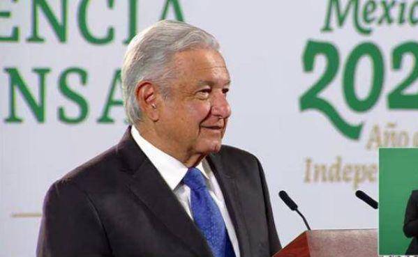 El Presidente Andrés Manuel López Obrador.