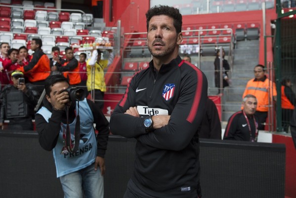 Diego Simeone, técnico del Atlético Madrid, da positivo a coronavirus