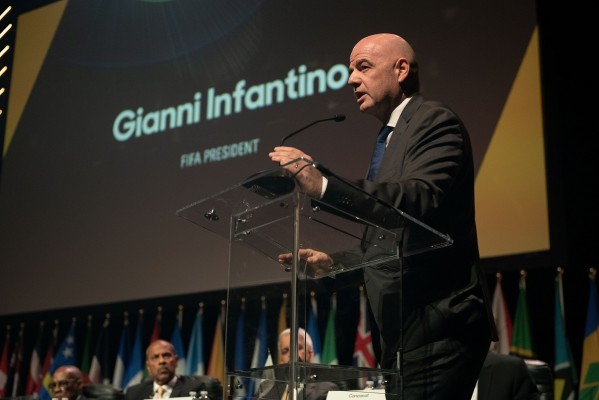 El presidente de la FIFA, Gianni Infantino.