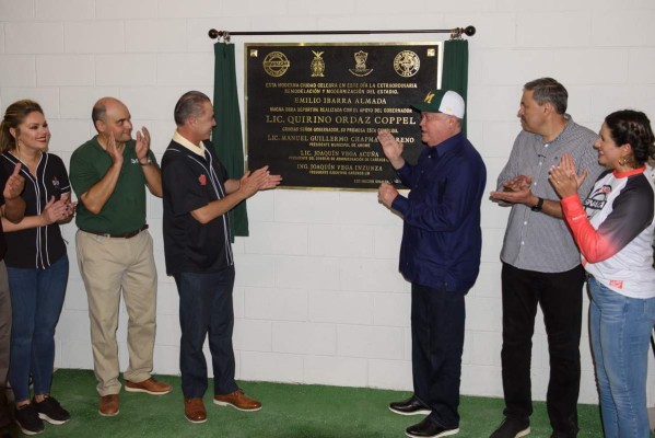 Quirino inaugura el renovado Estadio Emilio Ibarra Almada