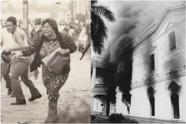 EXPRESIONES DE LA CIUDAD: La gresca infame que incendió el blanco palacio de nuestra historia